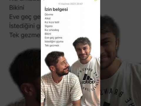 İkizimle İzin Belgesi Çıkardık :D #shorts
