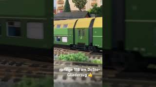 Modellbahn H0 - ranzige 118 in Lauscha