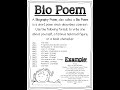 Understanding Jessa: A Bio Poem Exploration