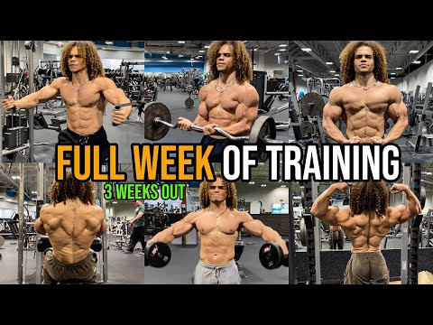 FULL WEEK OF TRAINING | 3 WEEKS OUT