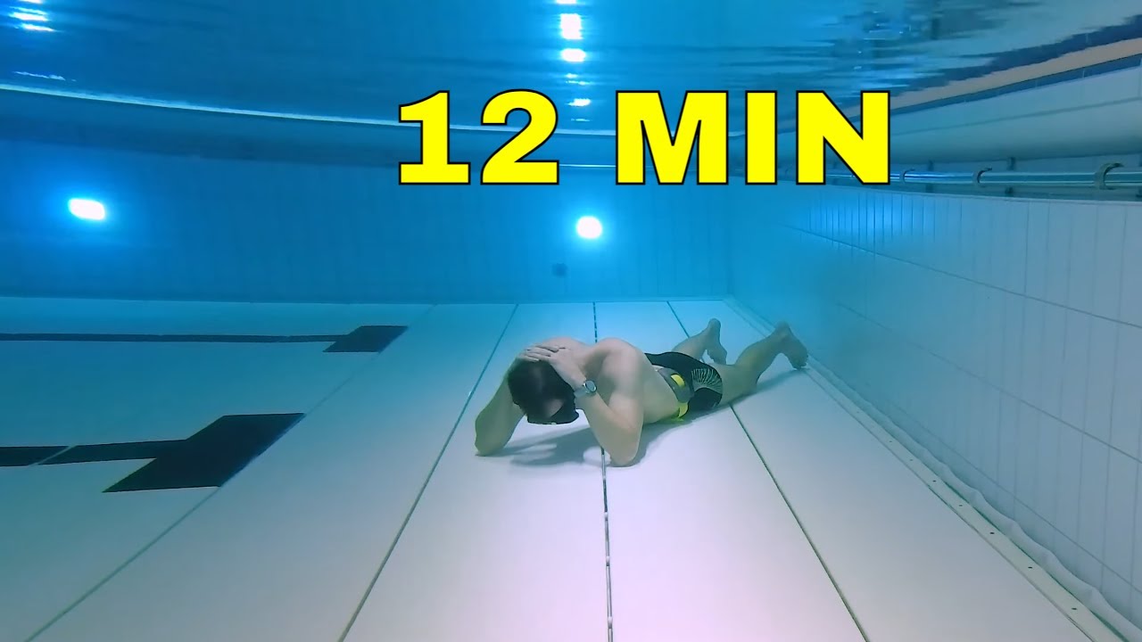 I held my breath underwater for 12 minutes - Christian Wedoy