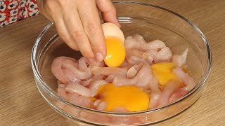 Just add 3 eggs over a chicken breast and the result will be amazing