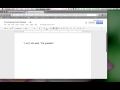 Punctuating Direct Quotes