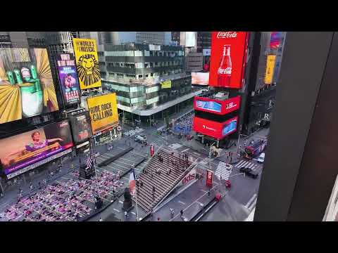 Solstice in Times Square Mind Over Madness Yoga New York City