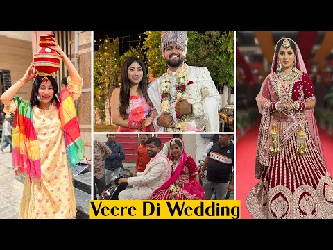 PUNJABI Shadi Vlog -Veere Di Wedding 👰🏻‍♀️  Anishka Khantwaal |