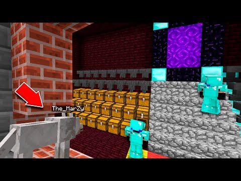 ME CONVIERTO en LOBO 🐺 DENTRO de una BASE SECRETA en MINECRAFT
