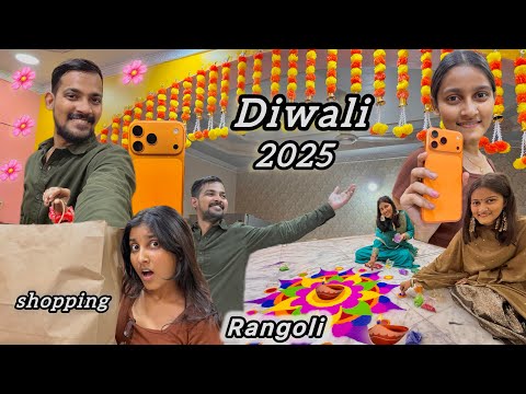 Diwali Vlog 2025 | Rangoli | Shopping | Food | Real Aman