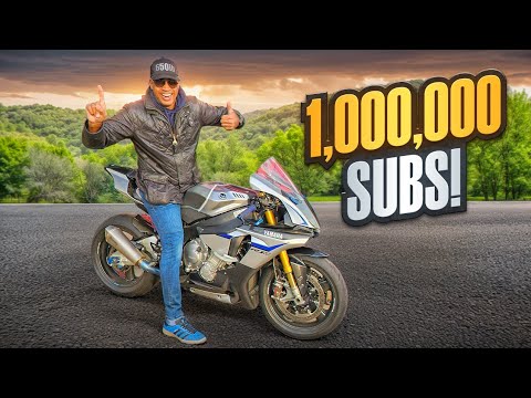 1,000,000 Subscribers REACTION | R1M, NEW Panigale V4 S Akrapovic exhaust STARTUP!