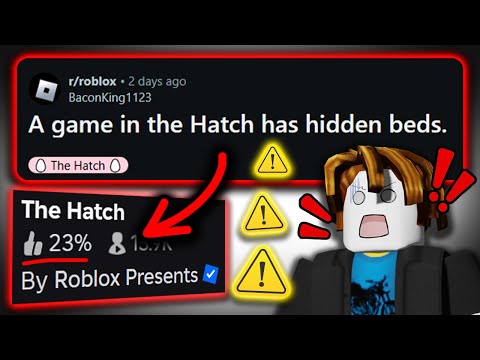Roblox let another condo game into The Hatch... 😐