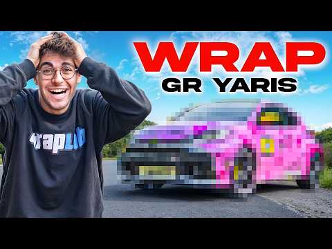 ho WRAPPATO la YARIS GR 🫣 *follia totale*