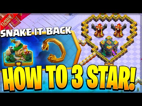 How to 3 Star the Snake it Back Challenge in Clash of Clans