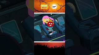 💀🛩️ 5 squelettes qui volent haut – Mystère d'avion effrayant ! #shorts #scary #spooky #foryou