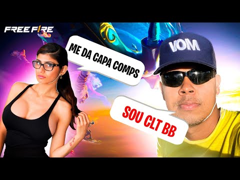 PROCURANDO UM DUO 🔥  NOVA TEMPORADA 🔥 FREE FIRE AO VIVO 🔥  VEMM 😈
