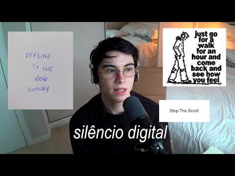 silêncio digital: como ficar offline afetou minha mente