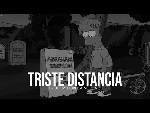 "TRISTE DISTANCIA" Base de Rap Romantico Triste 2024 | Instrumental de Rap Triste Uso Libre