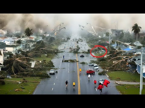 Philippines now! Super Typhoon Pepito destroyed houses and uproots trees with destructive winds