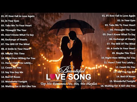 Most Old Beautiful Romantic Love Songs || Greatest Relaxing Love Songs 70s 80s 90s