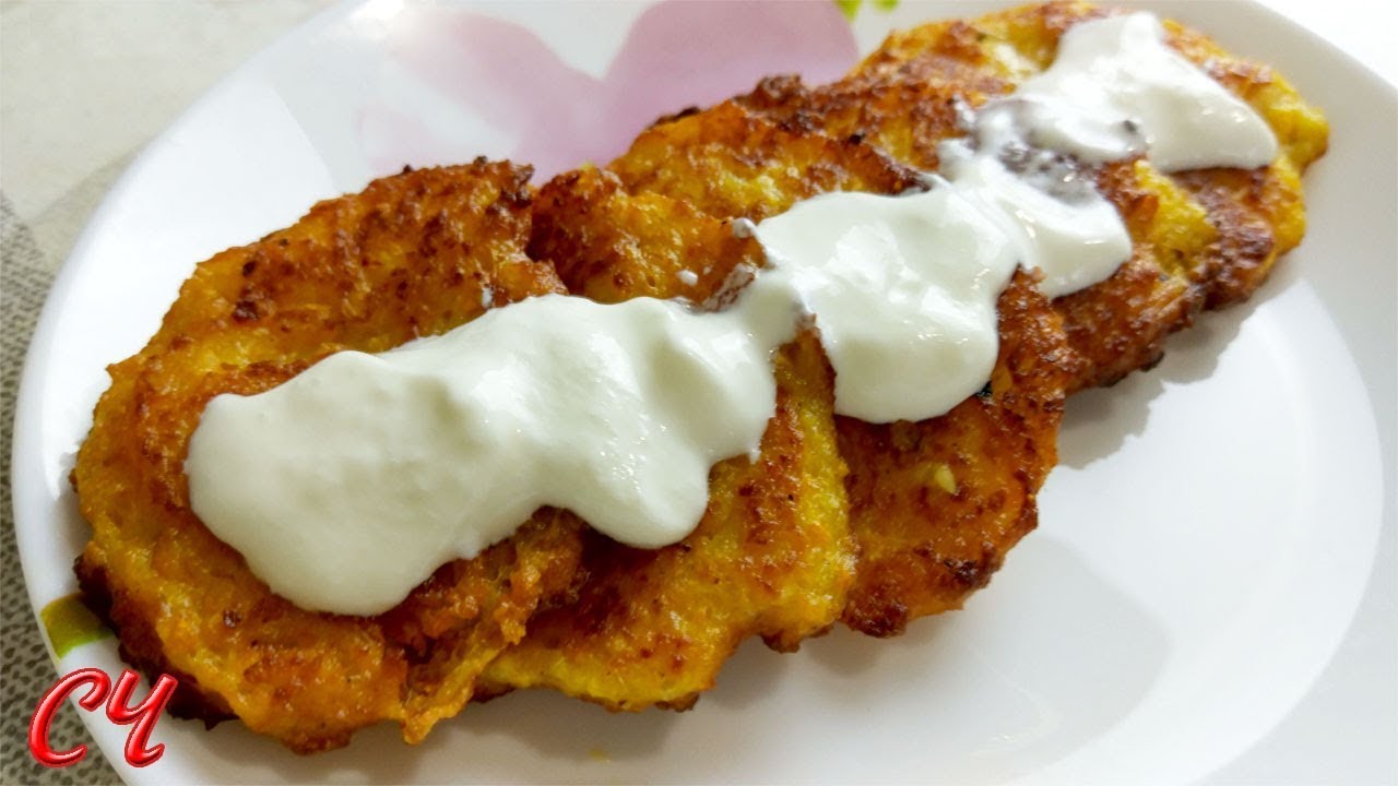 Нереально Вкусно-Драники из Тыквы
