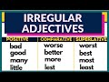 Adjective Forms and Identification