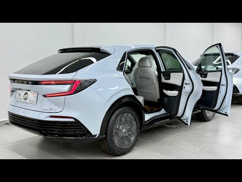New Honda eNP2 ( 2025 ) - Luxury Family EV SUV | Exterior And Interior White Color