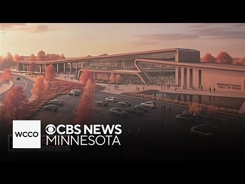 YouTube video thumbnail: Plans Unveiled for $70 Million Minnesota Hockey Hall of Fame Complex