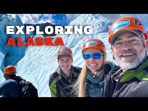 We Hiked on a GLACIER | Alaska Motorcycle Trip FINALE