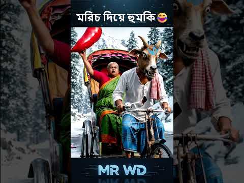 আমার মরিচ নষ্ট করলি কেন রে?😂 #tiktok #funnyvideo #natok #cartoon #mrwd #veo3