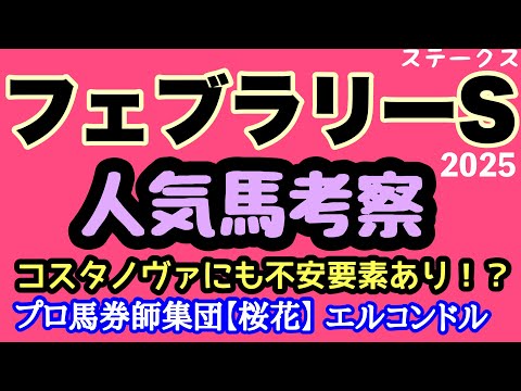 エルコンドル氏のフェブラリーステークス2025人気馬考察！！人気集めるあの人気馬は能力は確かだが気になる不安要素も！？どの馬が最もこのコースに向きいい状態でレースに臨めるのか！