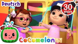 Die Räder vom Bus | CoComelon Deutsch | Cartoons und Kinderlieder