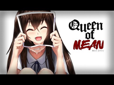 Nightcore ↬ queen of mean [NV]