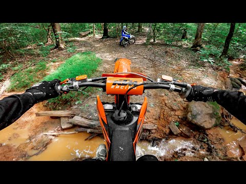 Enduro Exploring on KTM 150