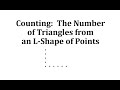 Counting Triangles and Combinations