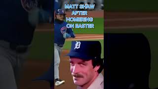 Matt Shaw Homering on a Religious Holiday Seems Fitting.