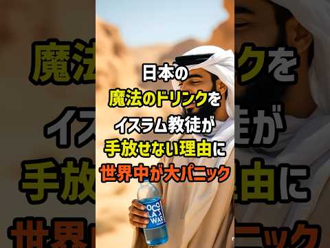 ㊗️150万再生！日本の魔法のドリンクをイスラム教徒が手放せない理由に世界中が大パニック