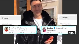 Enes Batur Ve Ecenaz Ayrıldı Açıklama |Kavga