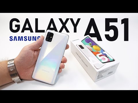 Распаковка Samsung Galaxy A51. Новый хит! / ОБЗОР Галакси А51
