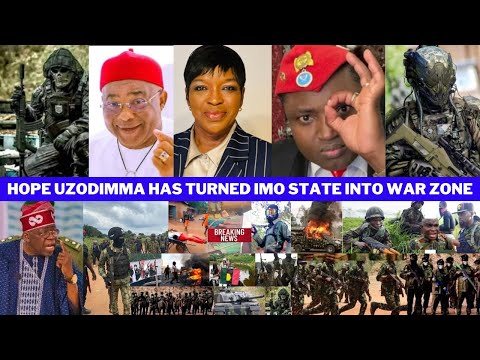 Must Watch !! Biafra Liberation Army Accuse Hope Uzodimma Of Turning Imo State Into A War Zone