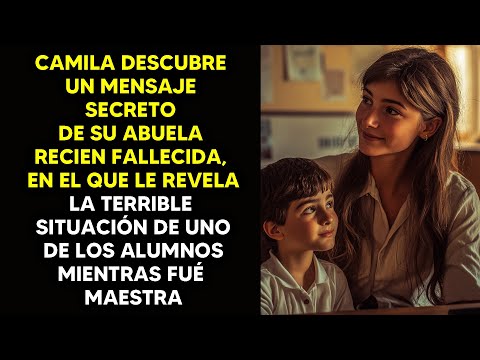 CAMILA DESCUBRE UN MENSAJE SECRETO DE SU ABUELA RECIEN FALLECIDA EN EL QUE REVELA...