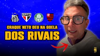 FALOU TUDO: CRAQUE NETO SOBRE RECUPERAÇÃO DE NEYMAR E MANDA RECADO PARA RIVAIS PARA O BRASILEIRÃO