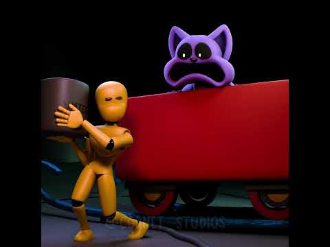 BATH TIME 🛁🐈 - Poppy Playtime CHAPTER 3 Animation