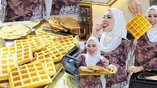 الوافل وجماله بطريقه سهله وسريعه وتحفه ومن مطبخي 🤍🙈