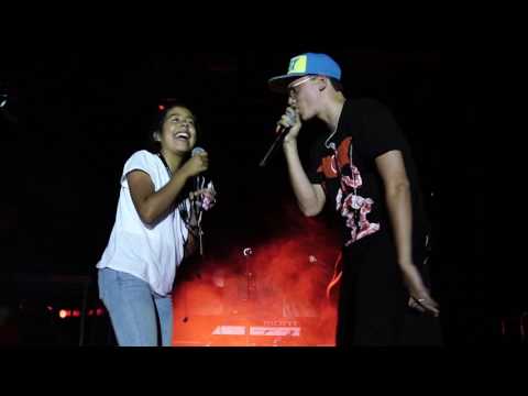 12 year old raps gang related on stage