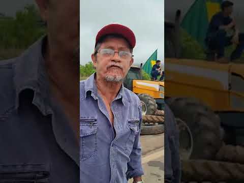 HOMEM ENFRENTA SOZINHO BOLSONARISTAS QUE BLOQUEIAM VIA NO TOCANTINS