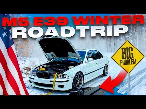 Best BMW ever built? - M5 E39 Roadtrip in the USA + X3M Crash!