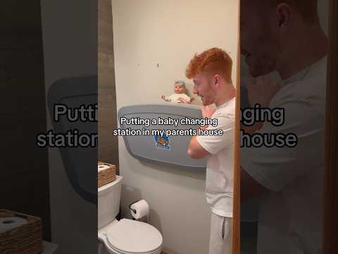 Putting A Baby Changing Station In My Parents House