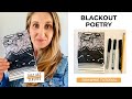 Blackout Poetry Techniques and Principles