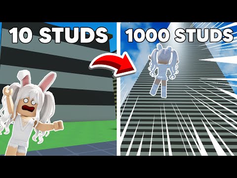 AKU BELAJAR WALLHOP TERPANJANG! 1000 STUDS SUSAH BANGET!