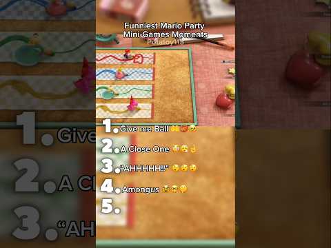 Funniest Mario Party MiniGames Moments (nom4 Luigis Scream: ๐ญ๐ฑ)