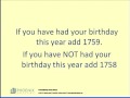 Math Magic Trick Operations