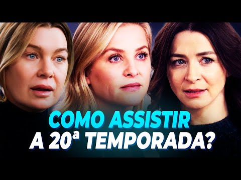 COMO ASSISTIR A 20ª TEMPORADA DE GREY'S ANATOMY? A TEMPORADA QUE TROUXE PERSONAGENS DE VOLTA!
